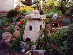 Skalniak, ogrd z kamienia, kamie w ogrodzie